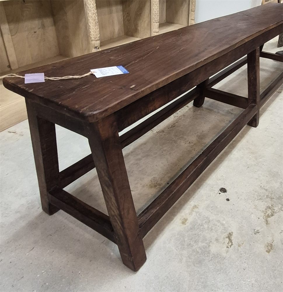 Teak Bench - Front