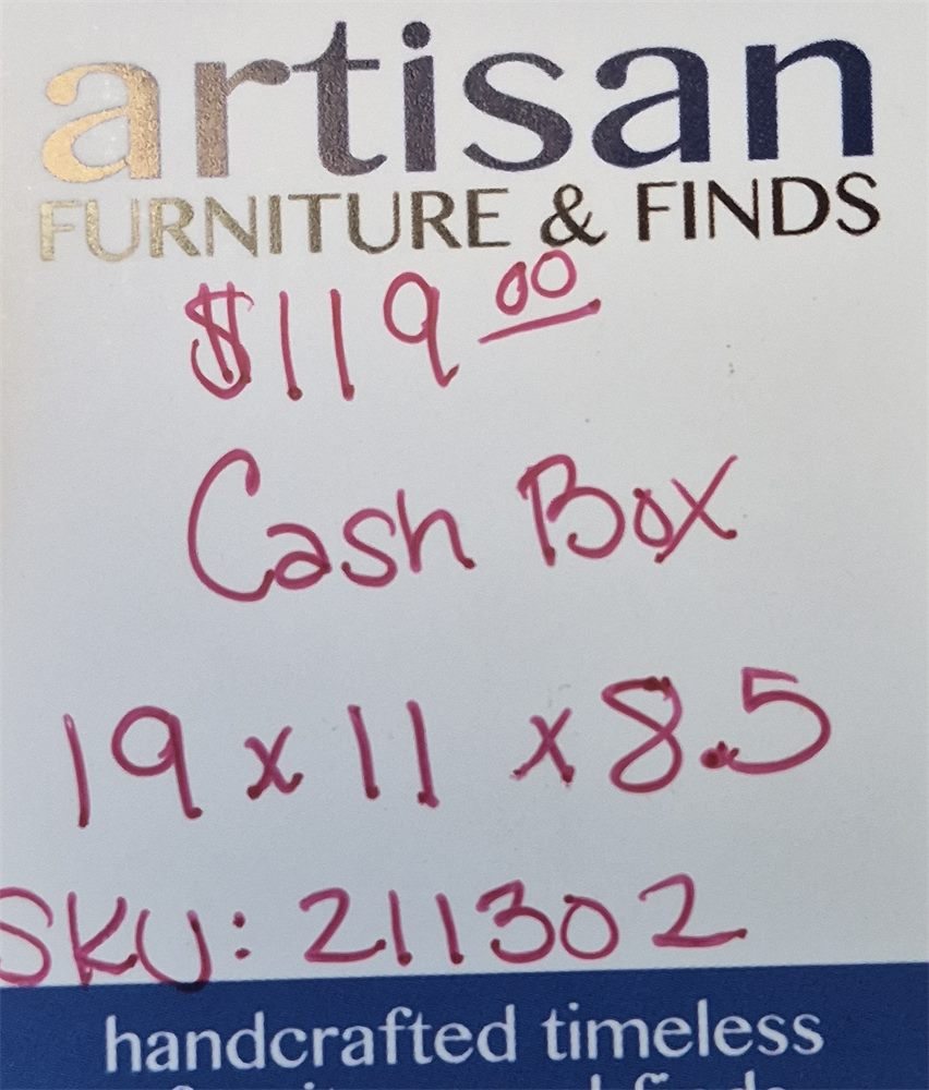 Cash Box - Top