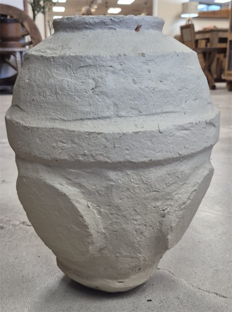 Paper Mache Pot - Front