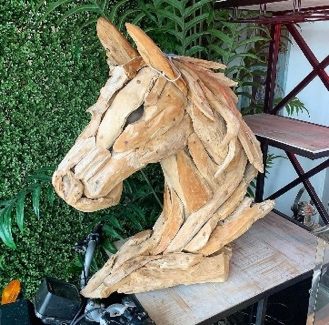 Cabeza de caballo pequeña