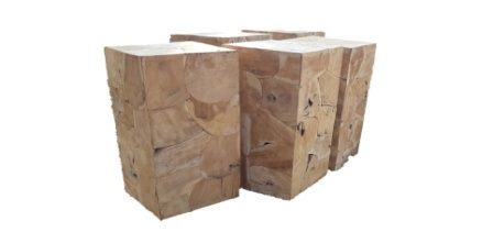 Teak Pedestal