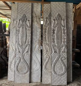 Panel balinés de geco L