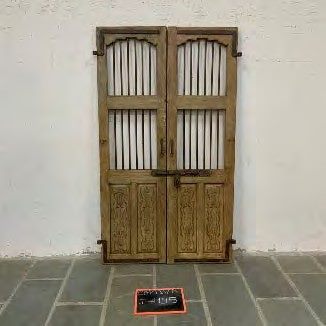 Puerta de celosía jali