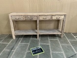 Teak Console Table
