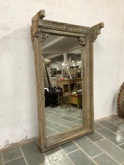 Teak Mirror