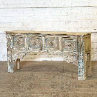 Teak Console Table