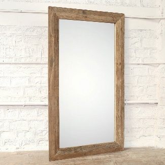 Teak Mirror
