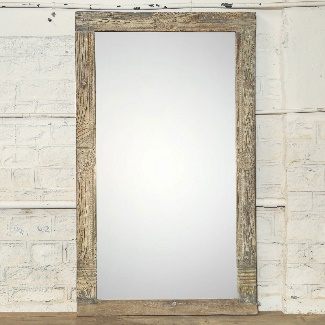 Teak Mirror