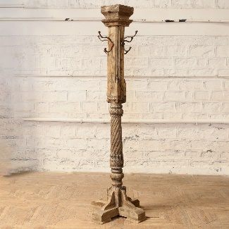 Teak Coat Hanger