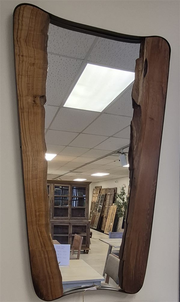 Teak Mirror SL - Front