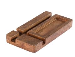 Soporte para teléfono de teca