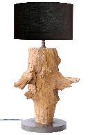 Lámpara de mesa de teca